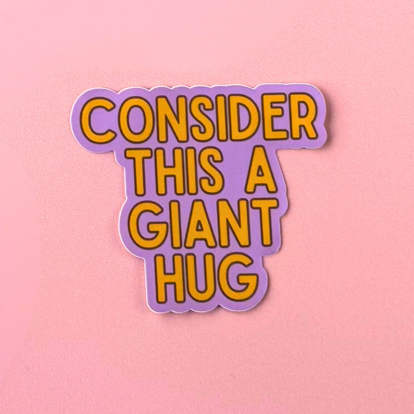 Giant Hug Sticker