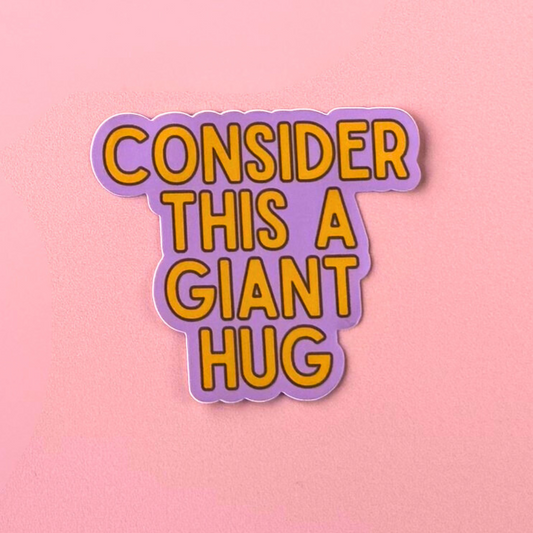 Giant Hug Sticker