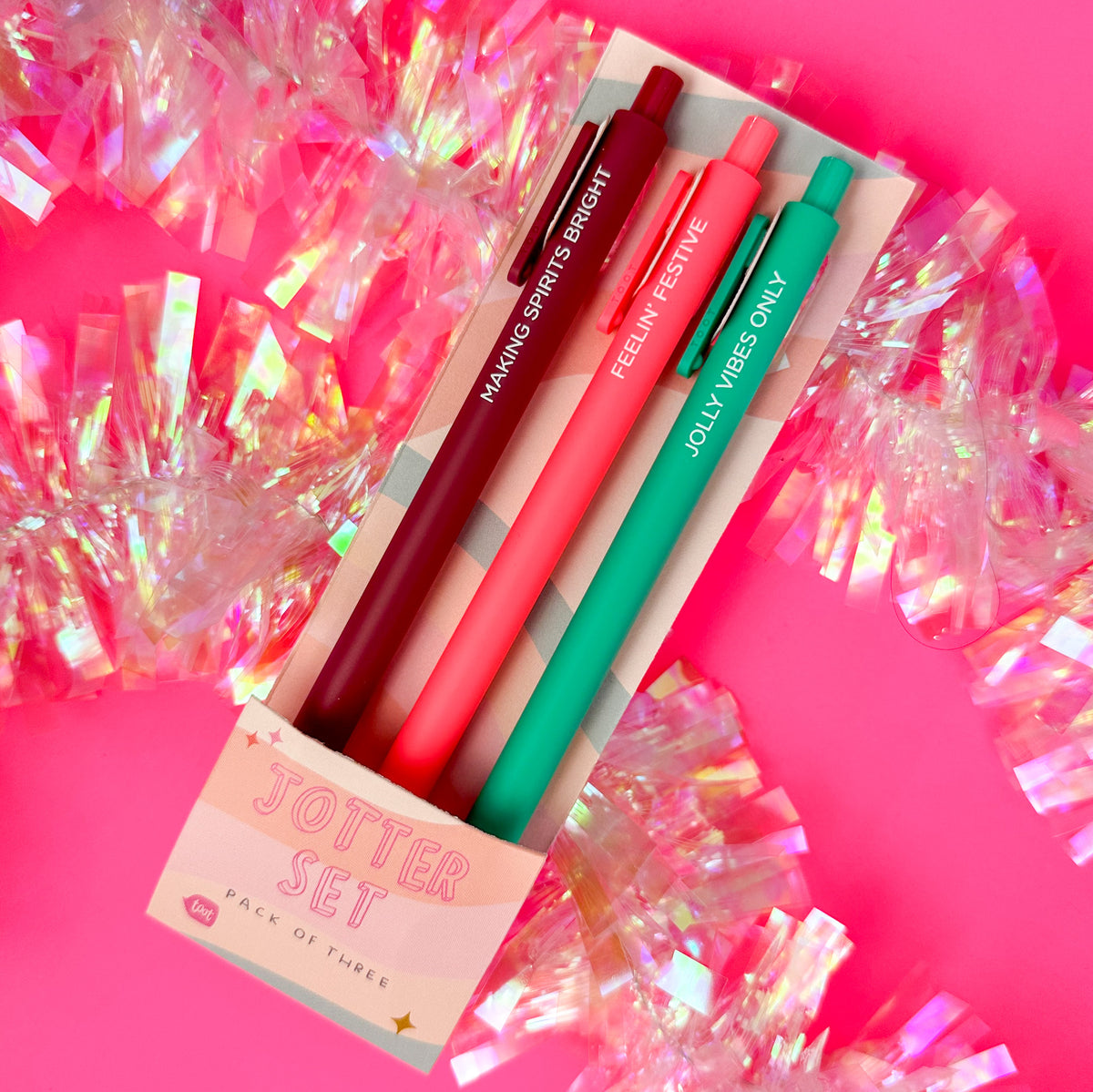 Holiday Jotter Pen Set