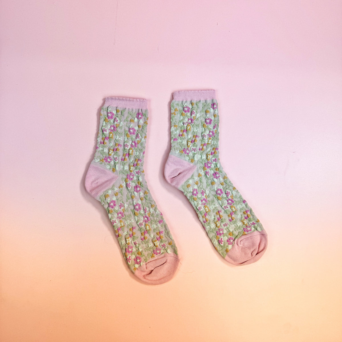 Flower Garden Socks