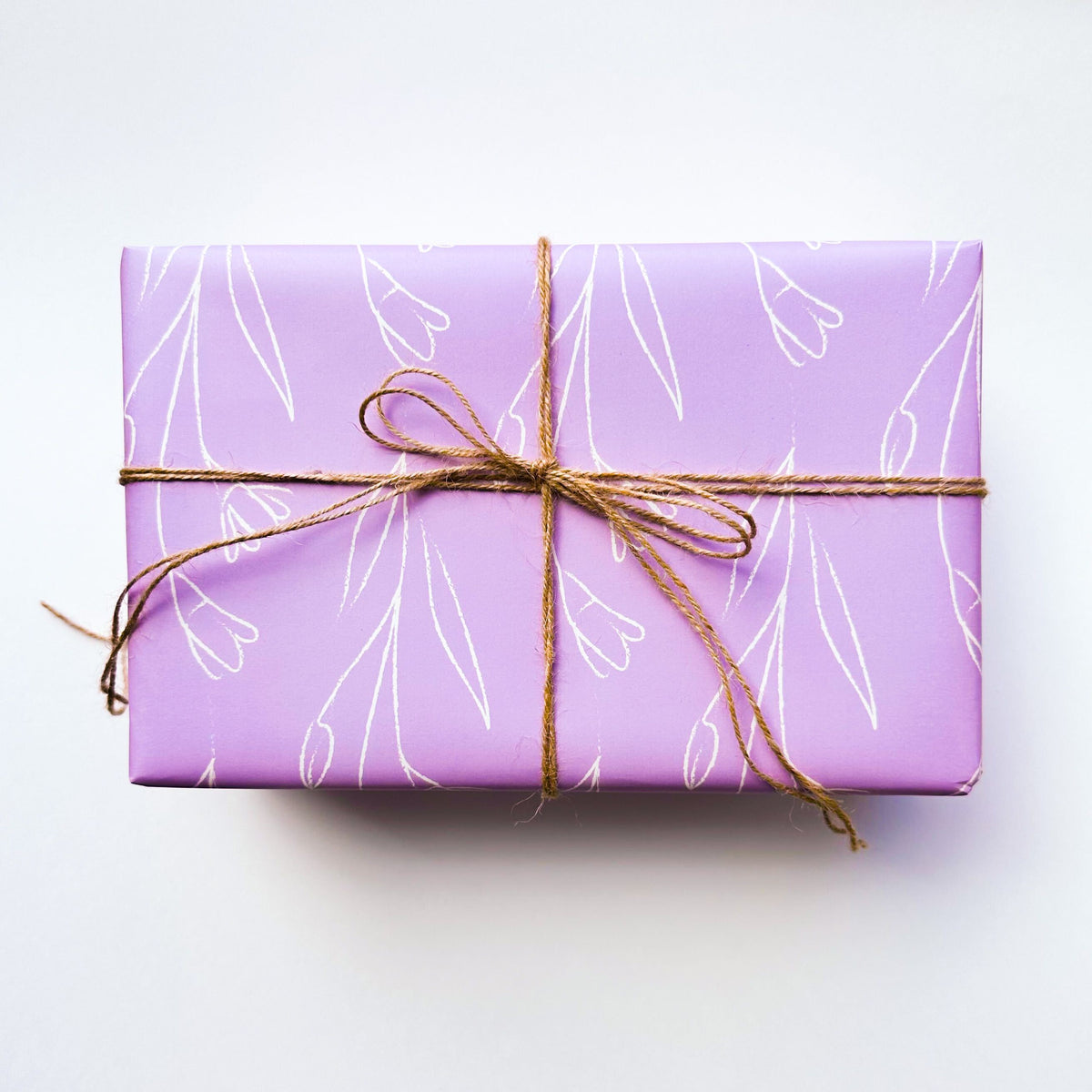 Soft Lavender Gift Wrap