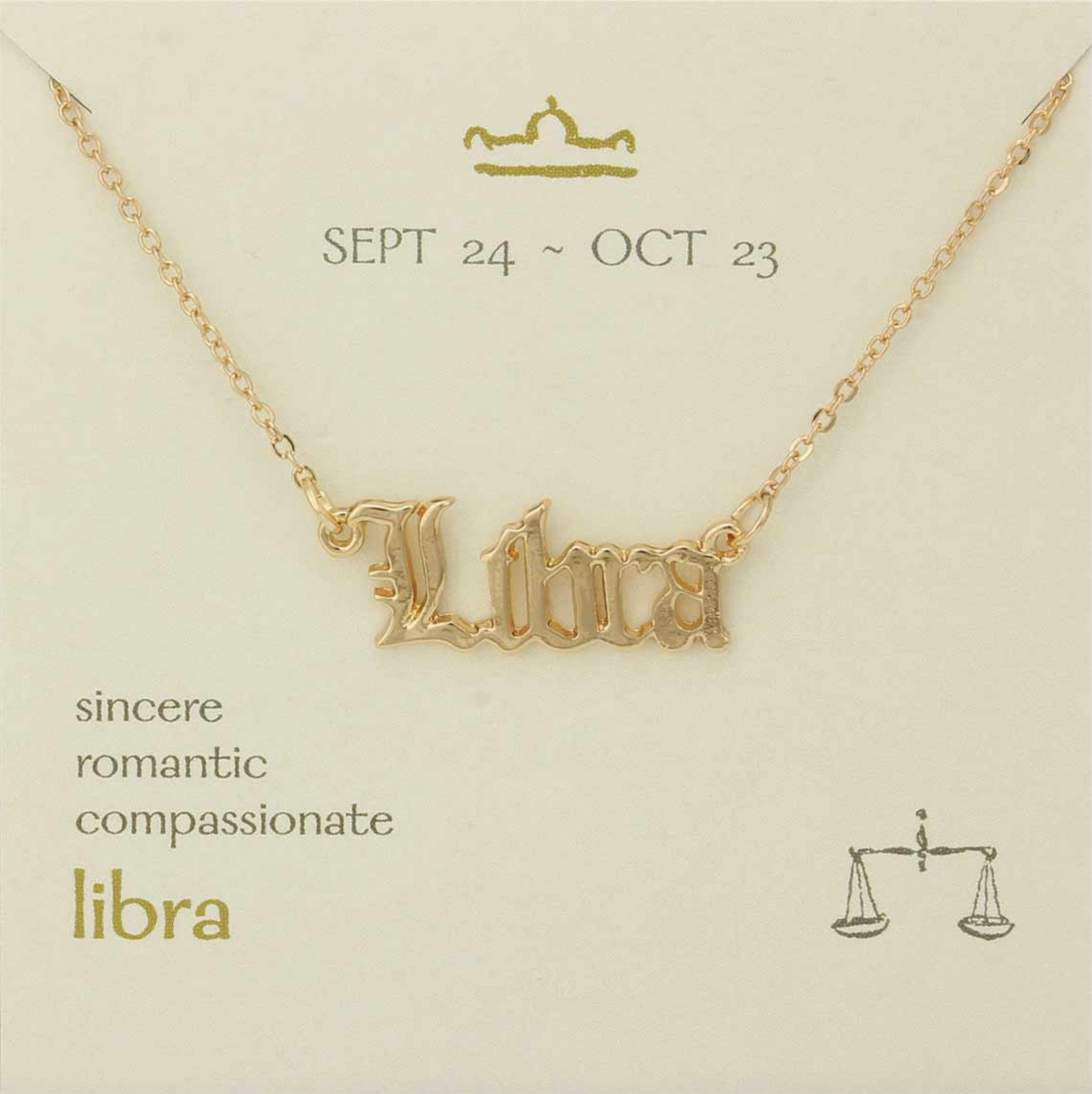 Libra Necklace