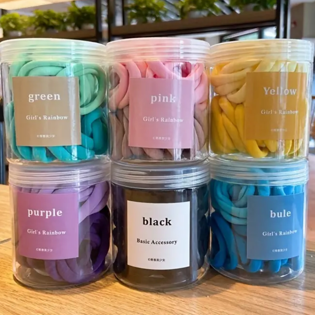 Colorful Hair Ties, Assorted