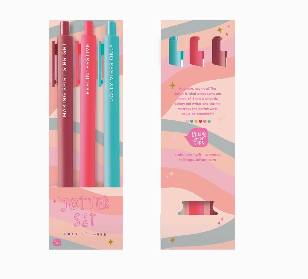 Holiday Jotter Pen Set