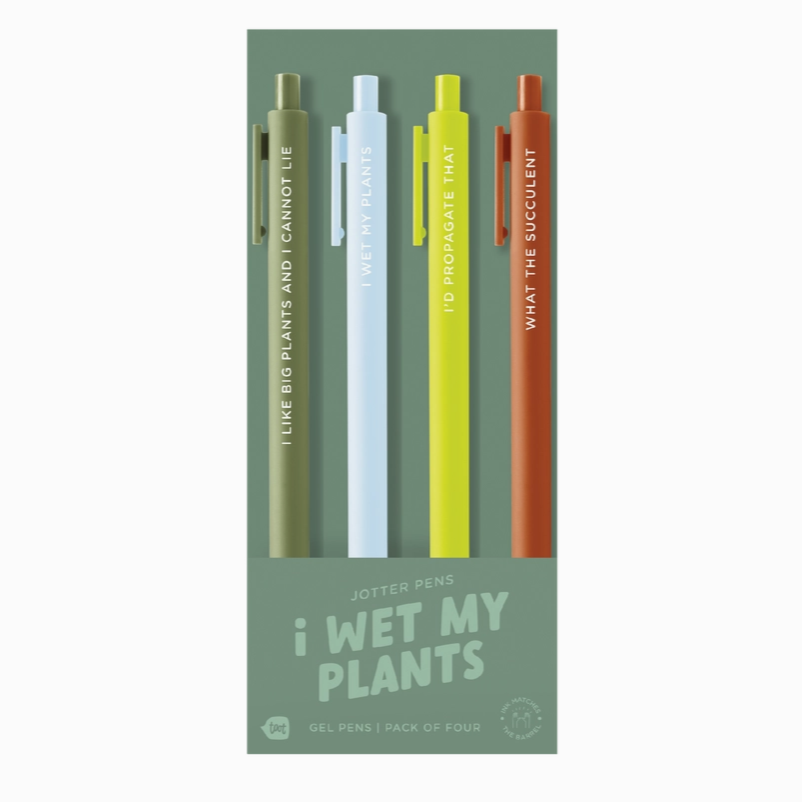Wet My Plants Jotter Pens