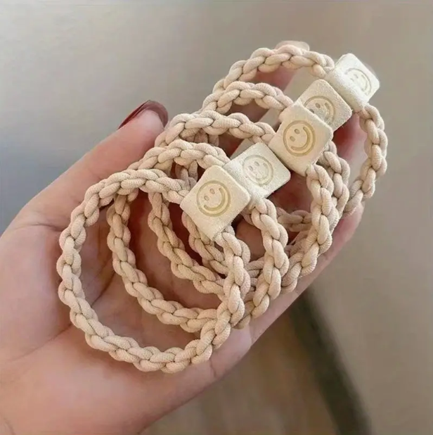 5 pc Smile Hair Elastic
