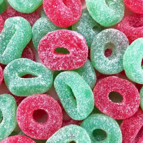 Holiday Wreaths Gummy Candies
