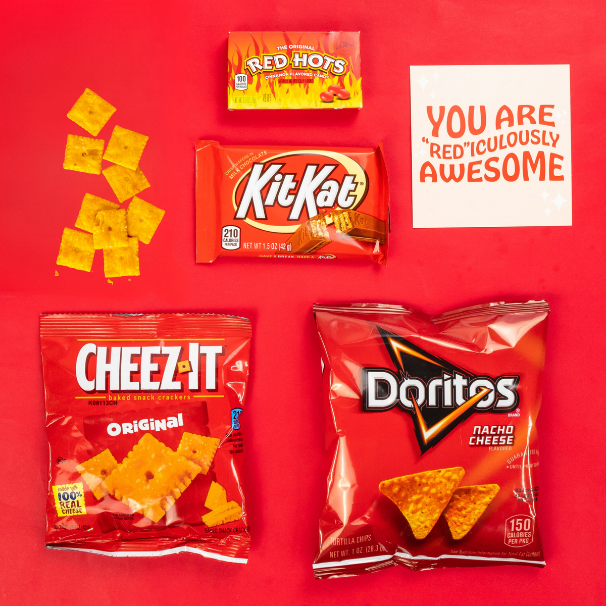&quot;RED&quot;-ICULOUSLY AWESOME BOX GOODY