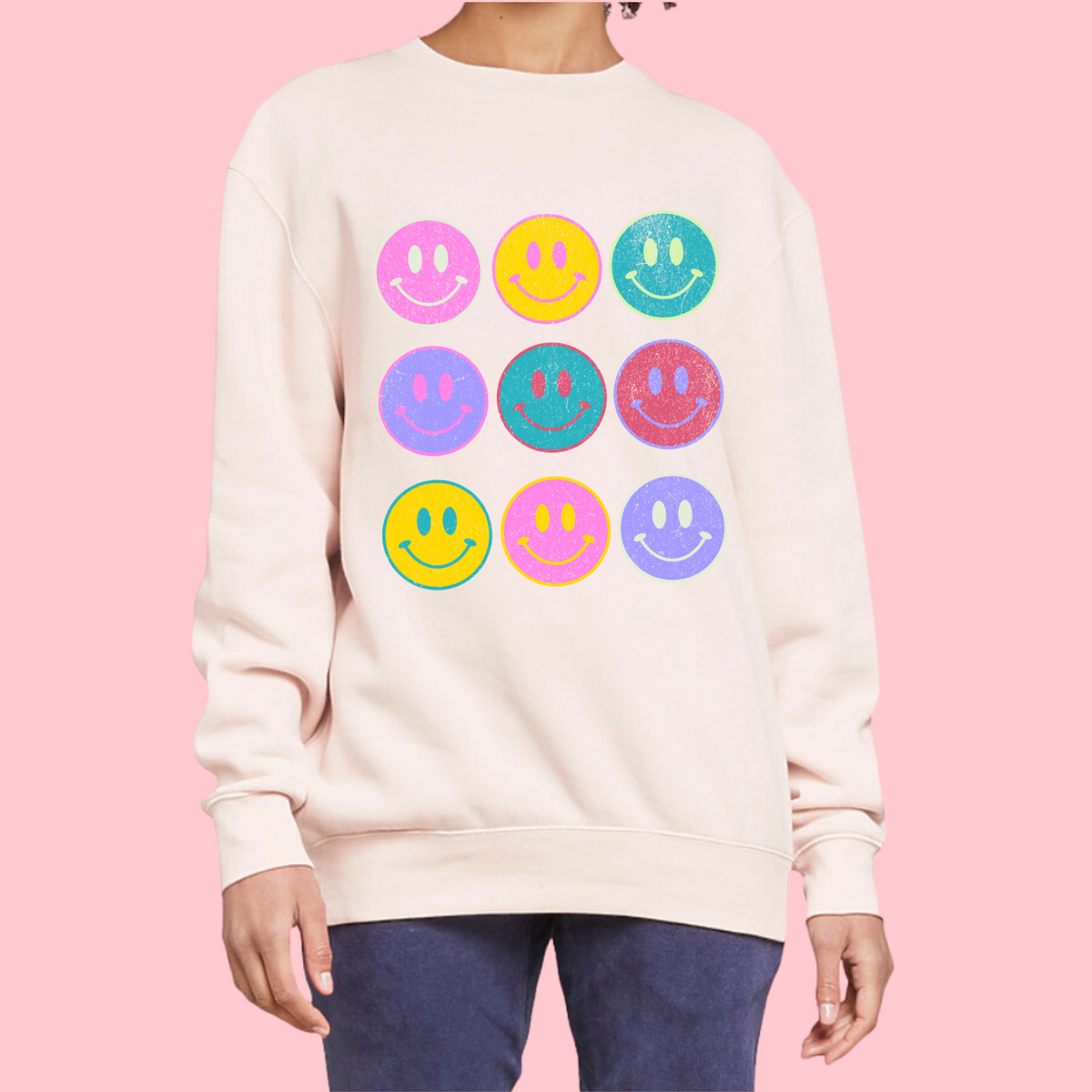 Happy Gallery Crewneck