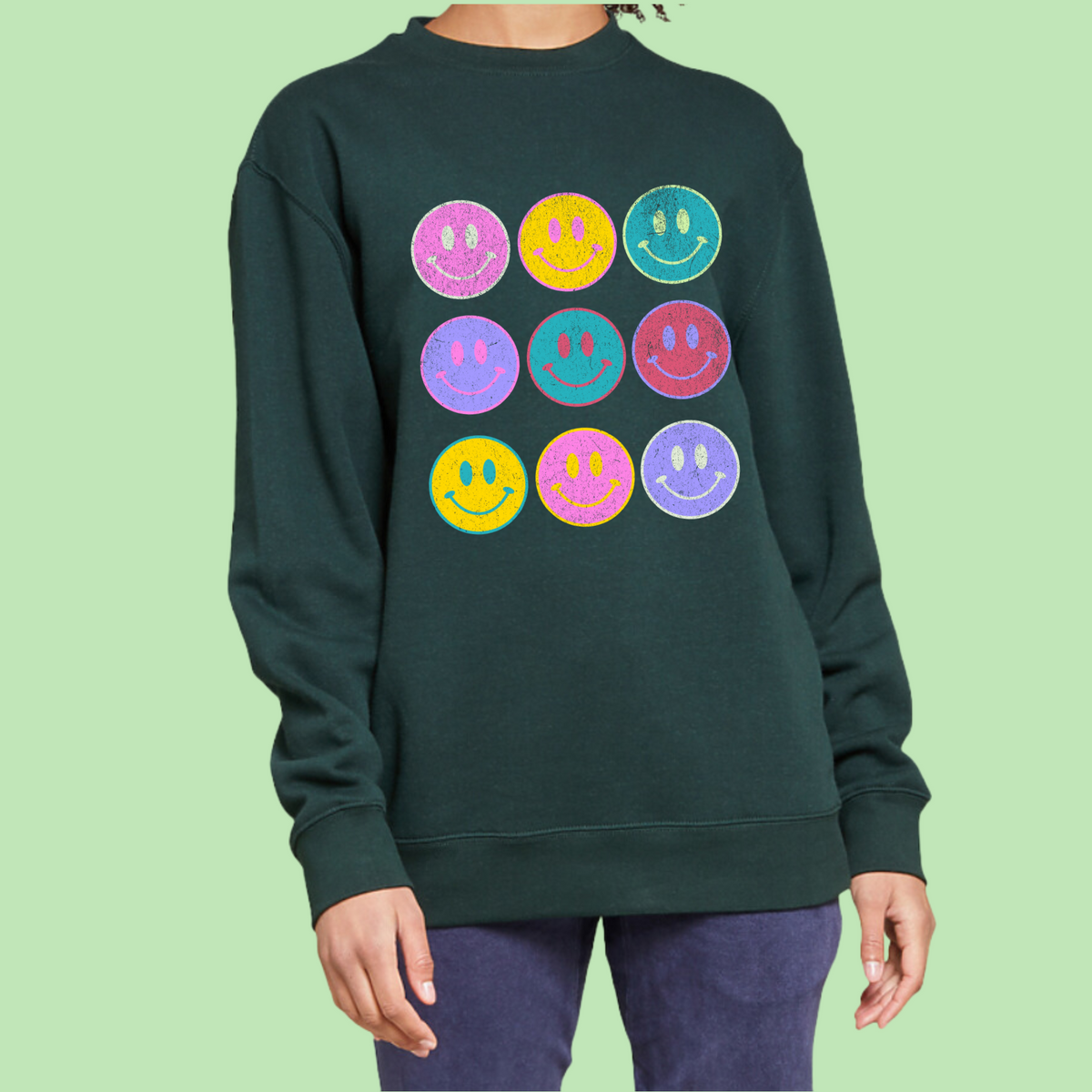 Happy Gallery Crewneck