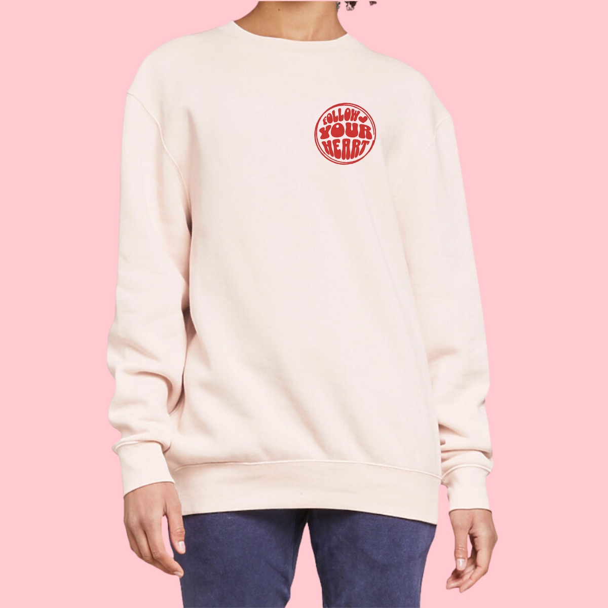 Follow Your Heart Crewneck