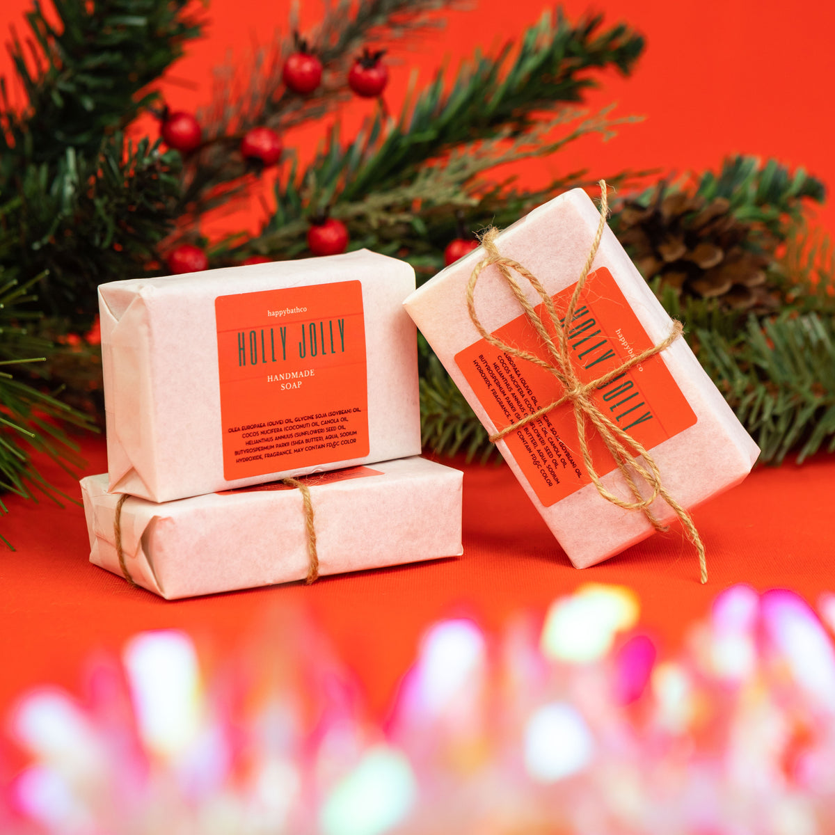 Holly Jolly Handmade Soap